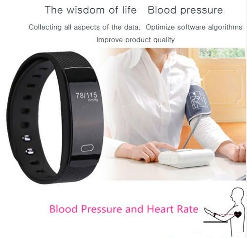 Blood Pressure Bracelet  Heart Rate Fitness Sleep Monitor