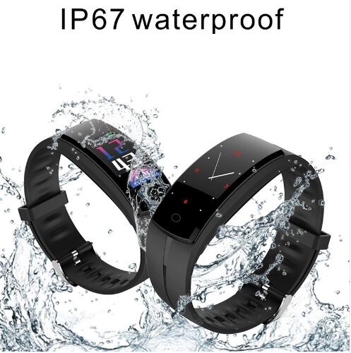 QS100 Smart Bracelet GPS Support MultiSport Mode Smart Wristband Fitness Monitor Call Message Notification Waterproof