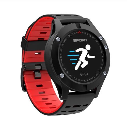 GPS Smart Watch Sensor Built-in Bt 4.2 Multi Motion Modes Fitness Monitor Real Time Temperature Measurement F5 Smart Wristwatch