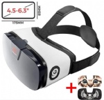 VR Headset - Virtual Reality Goggles by VR WEAR 3D VR Glasses for iPhone 6/7/8/Plus/X & S6/S7/S8/S9/Plus/Note and Other Android Smartphones with 4.5-6.5